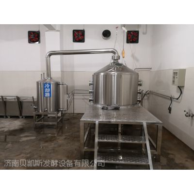 白酒蒸餾釀造設(shè)備 酒甄 發(fā)酵槽車 濟(jì)南貝凱斯發(fā)酵設(shè)備